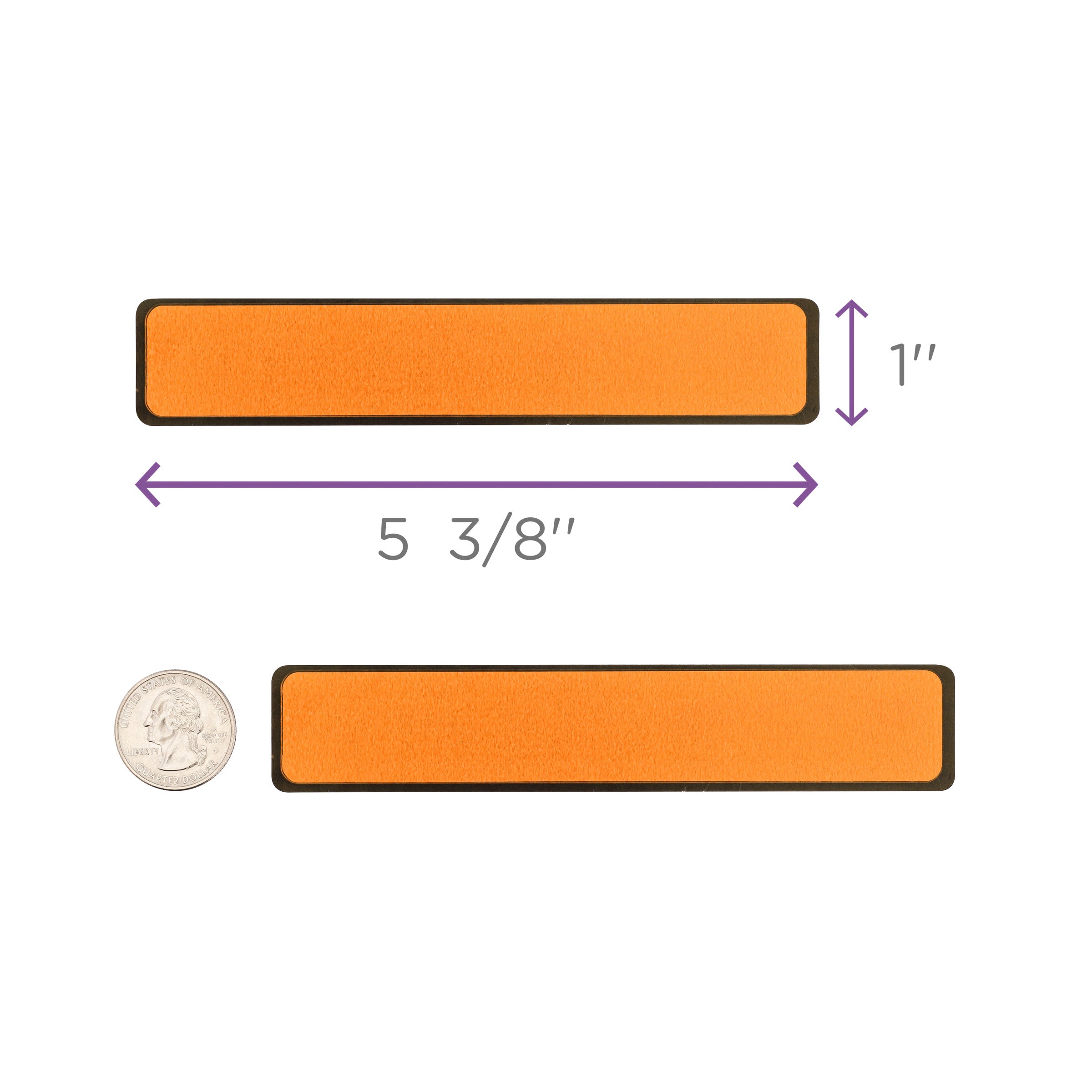 Blank ID Labels for 1" Ring Binder Spines – Roll of 200