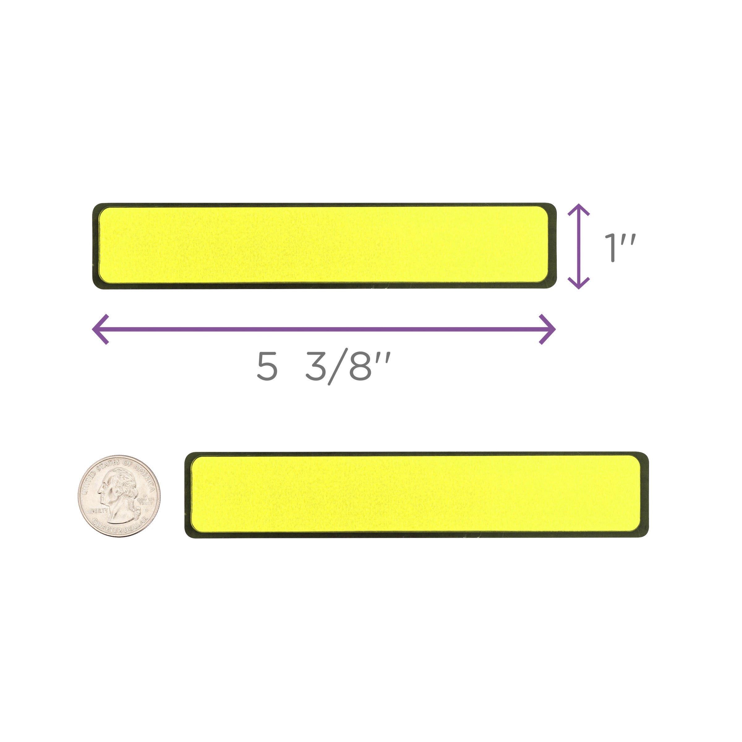 Blank ID Labels for 1" Ring Binder Spines – Roll of 200
