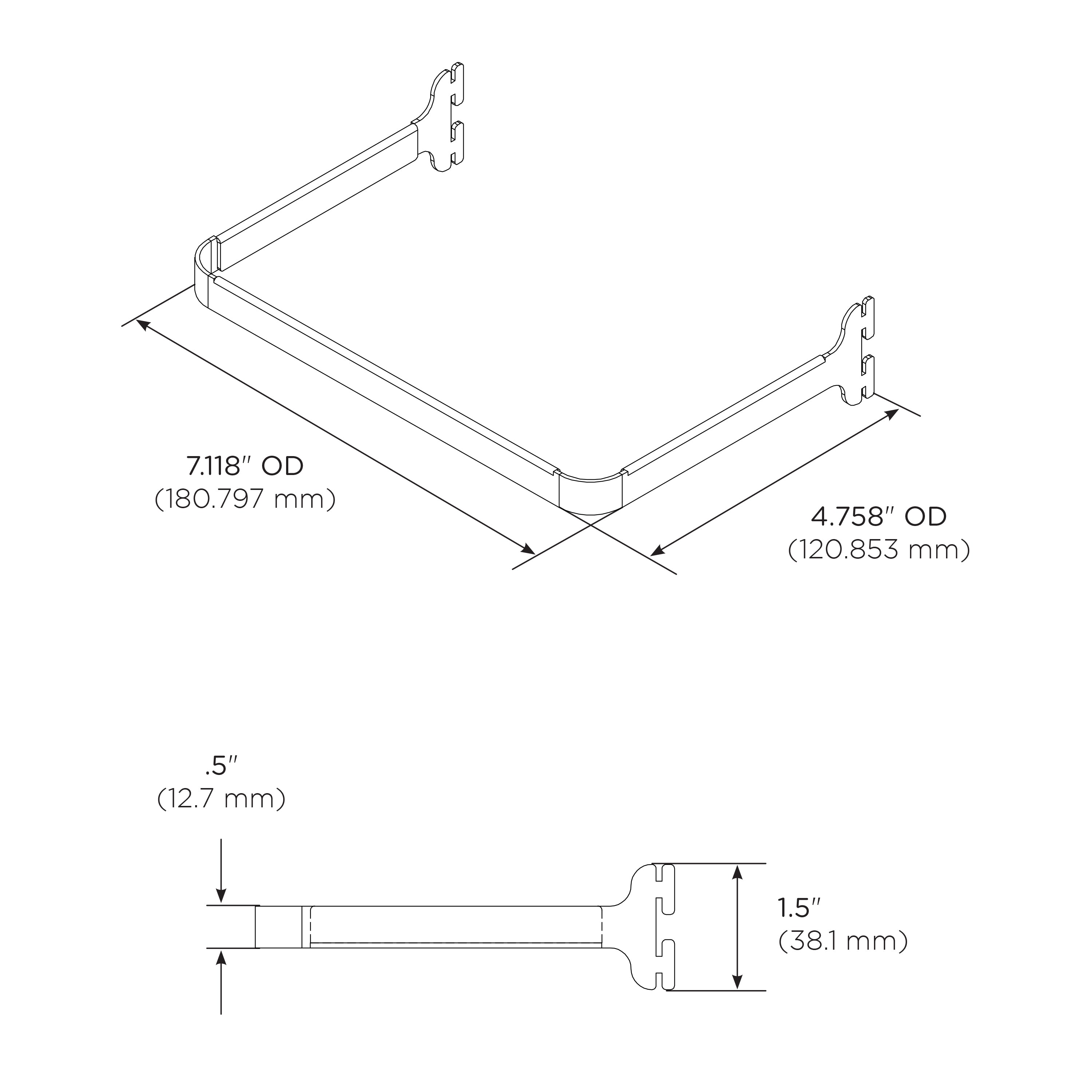 CarePod™ Retaining Bars