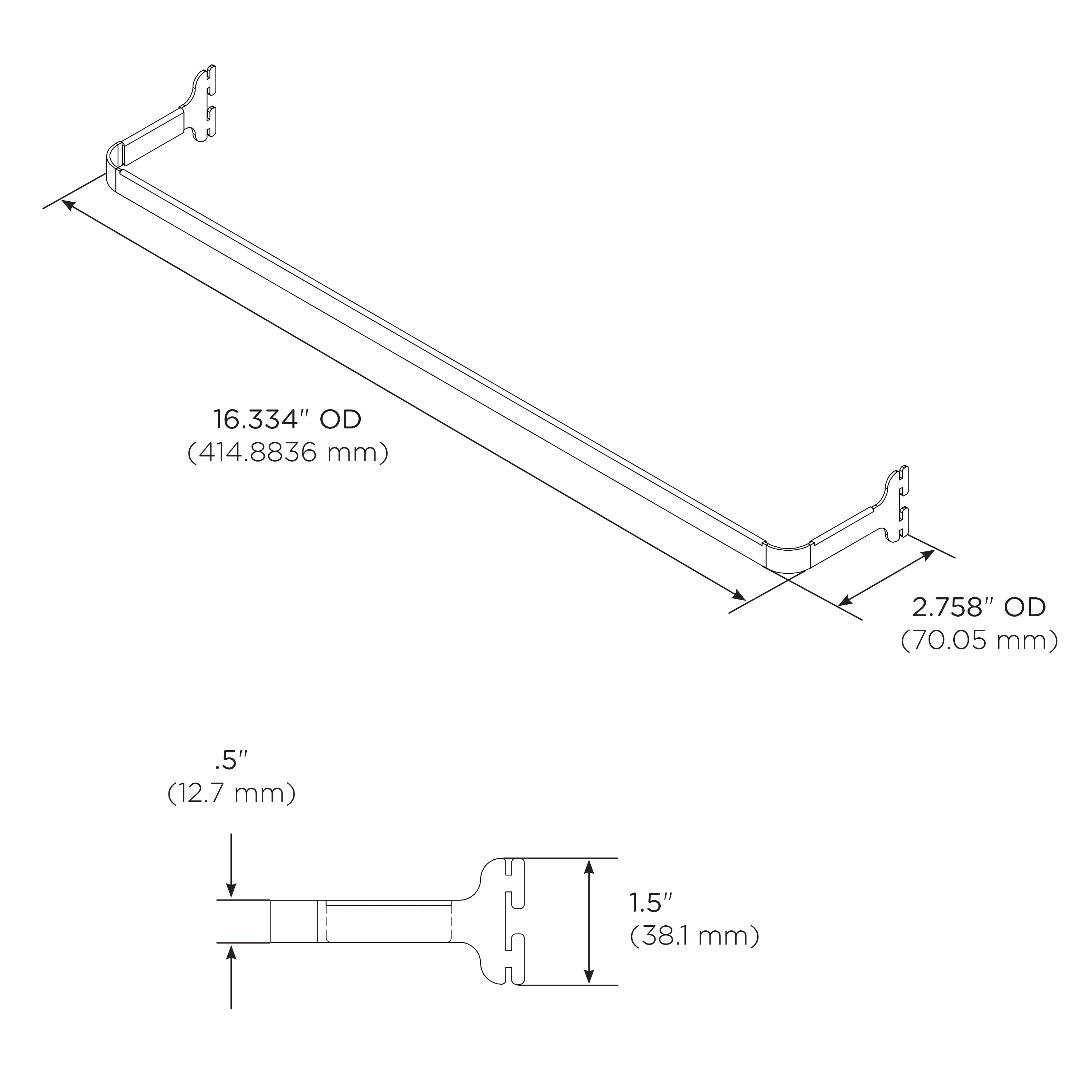 CarePod™ Retaining Bars