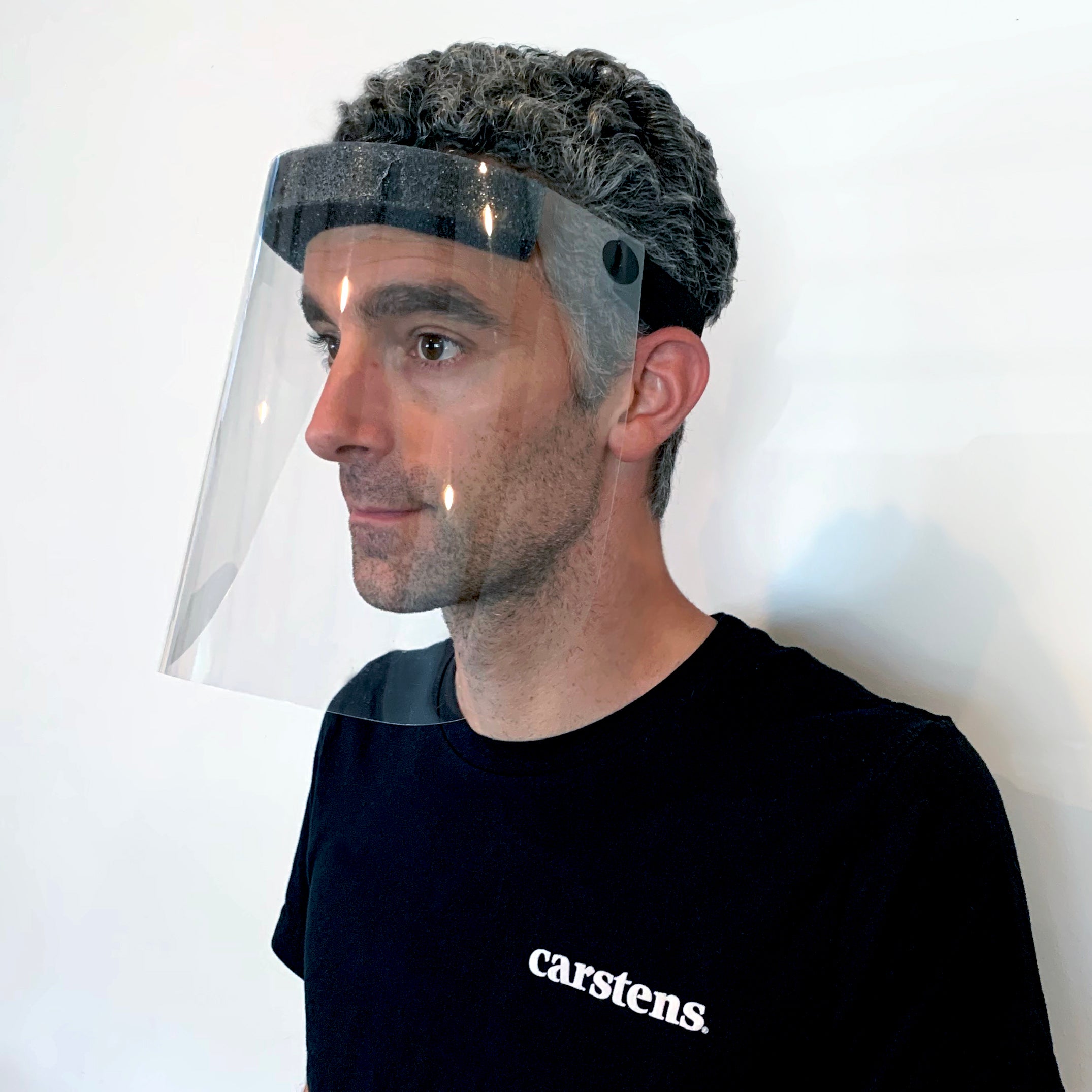 Full Face Shield, Disposable, Flexible Fit, Box of 30