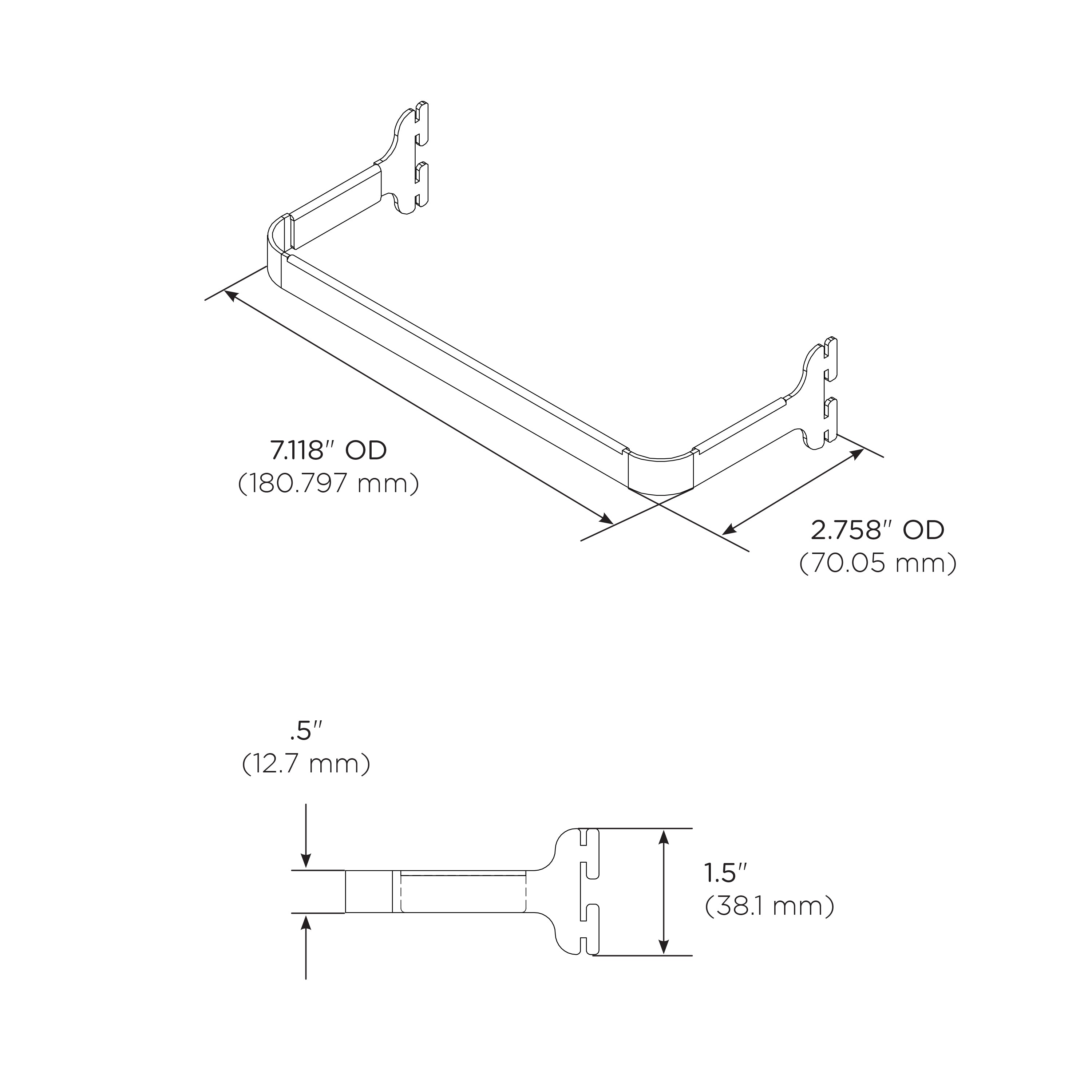 CarePod™ Retaining Bars