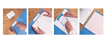Self-Adhesive 2'' Flexi-Clip for Paper File Folders