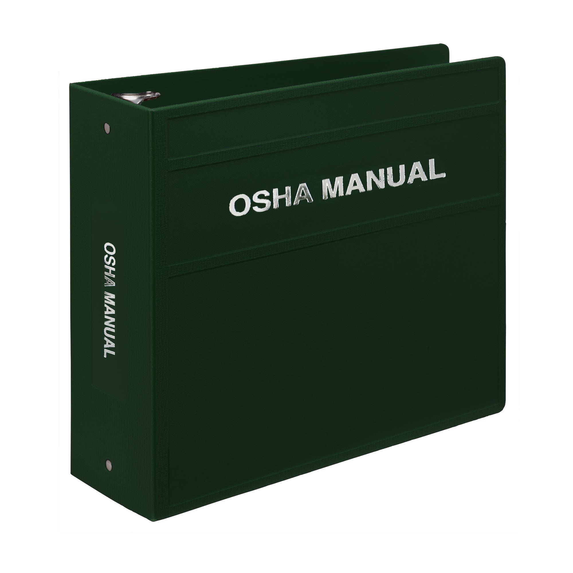 Heavy Duty 3-Ring Binder for OSHA Manuals – Side Opening