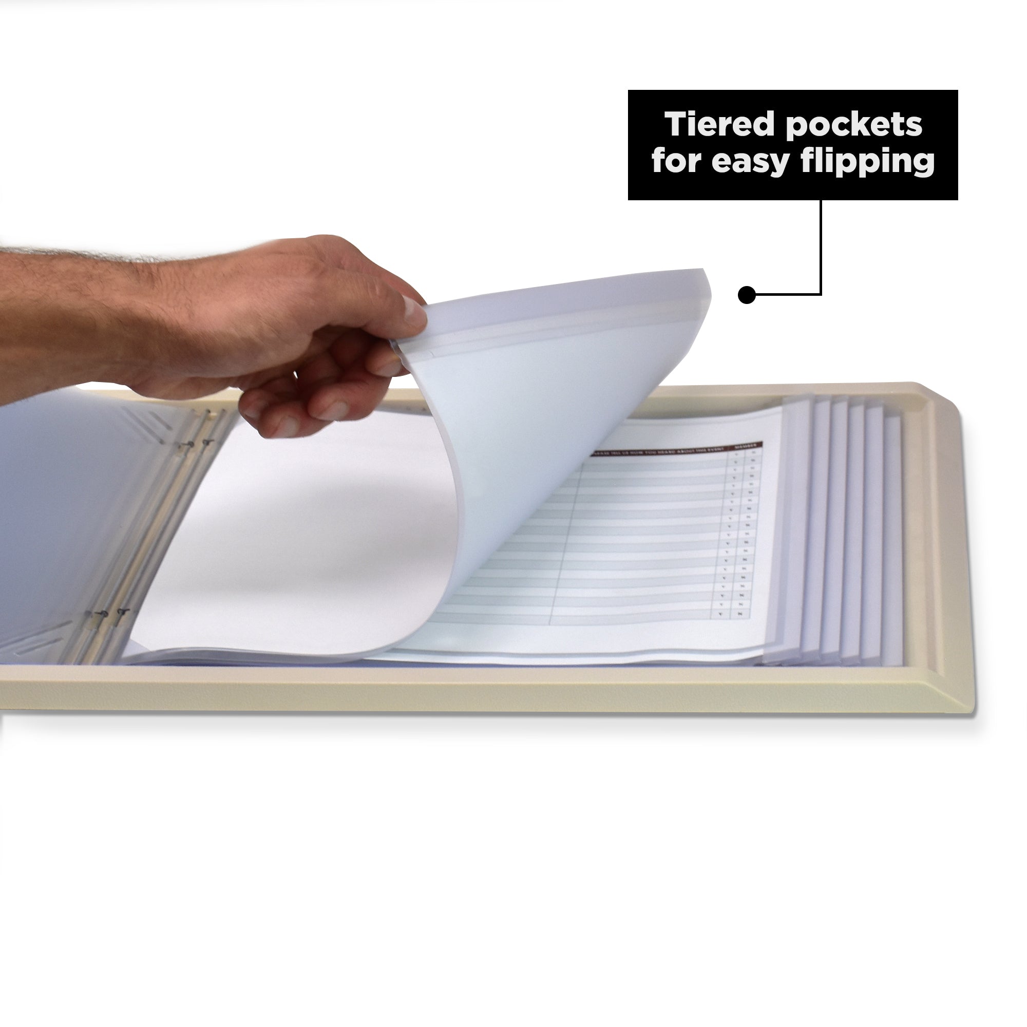 Kardex Visitray Document Filing System for 8.5" x 6" Sheets