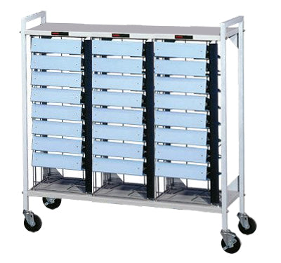 Horizontal Open Chart Rack For Side Opening Ring Binders