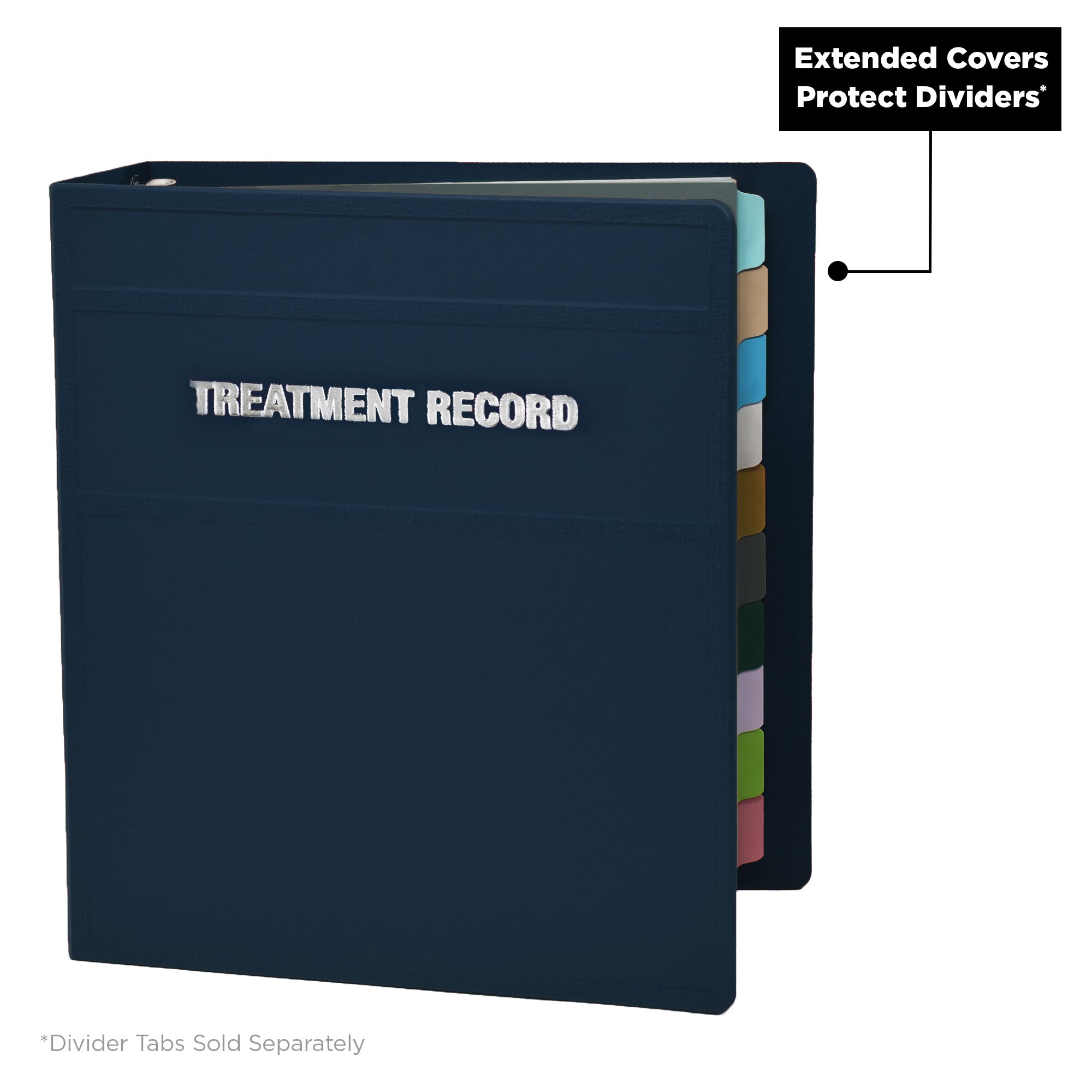 Heavy Duty Ring Binder for Treatment Administration Records (TAR) Manuals – Side Opening