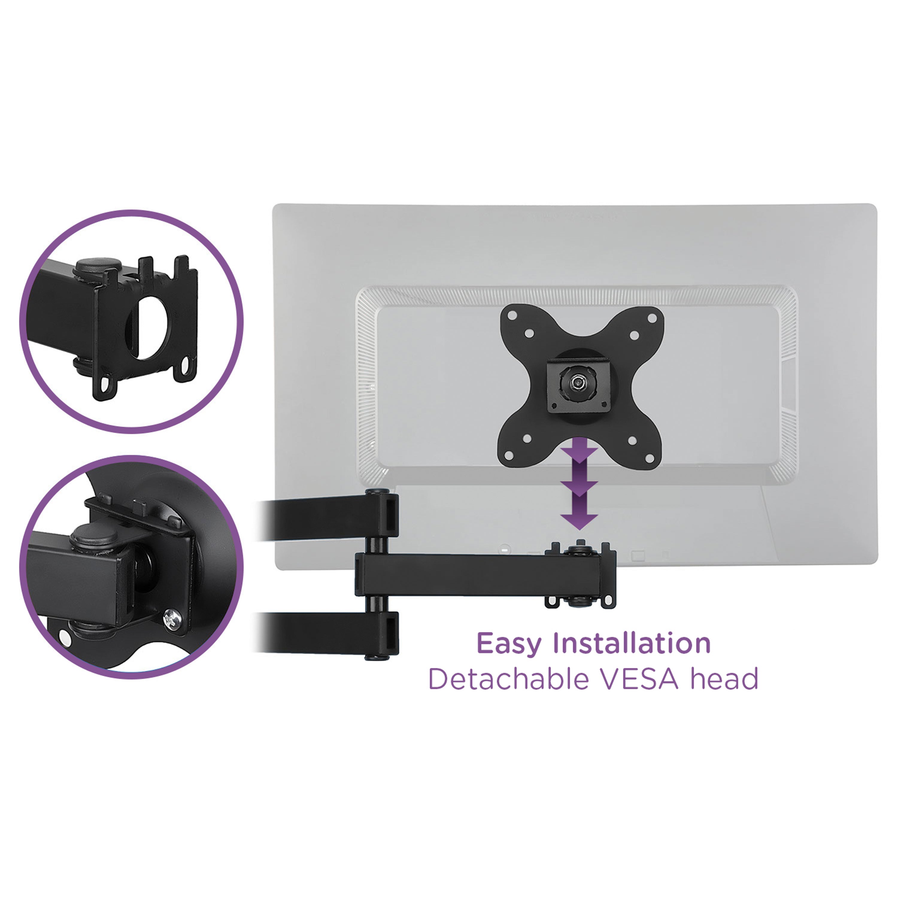 CarePod™ Full-Motion Monitor Mount