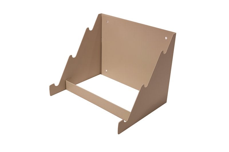 Triple Wall Mount for Standard Letter-Size Clipboards with Bumpers