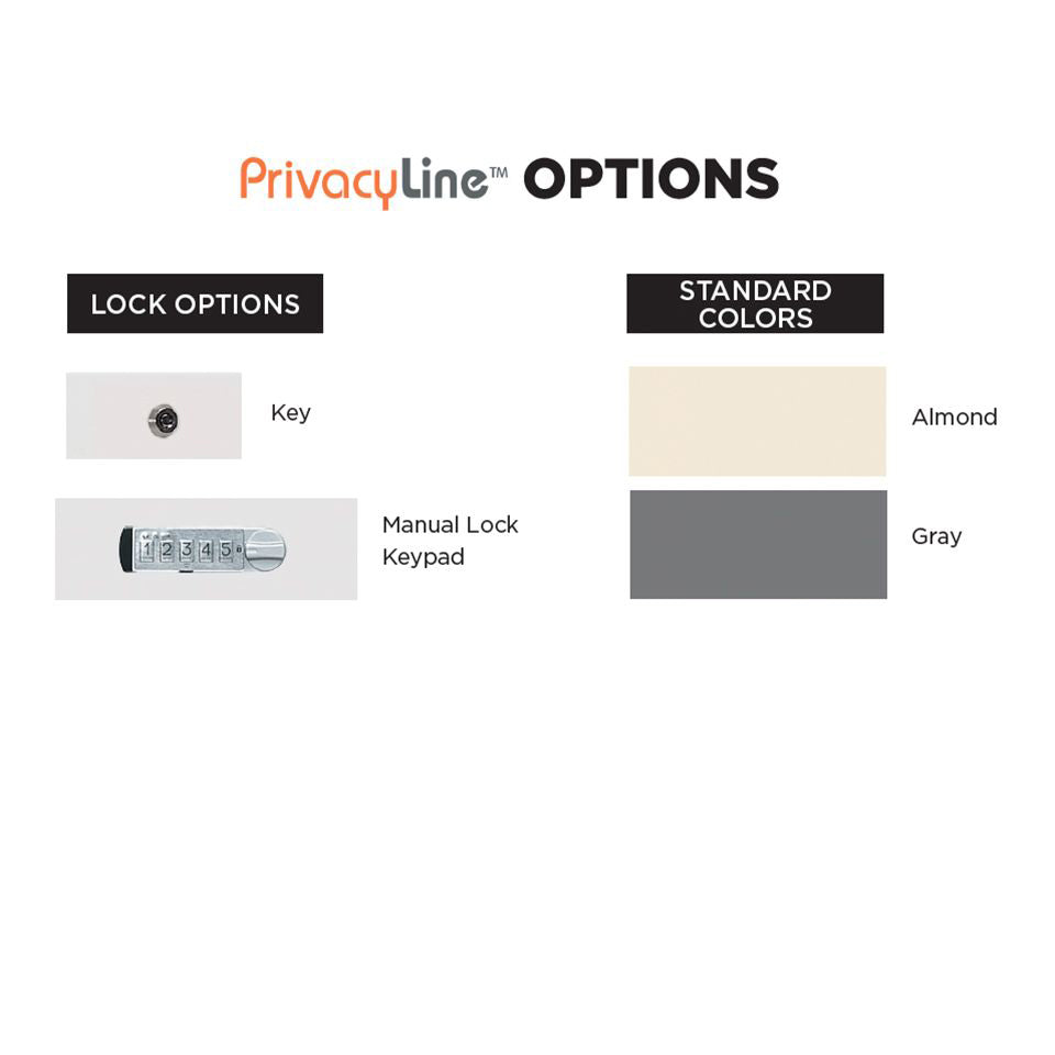 PrivacyLine™ Standard Mobile Chart Racks