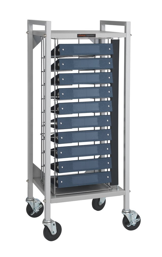 Horizontal Open Chart Rack For Side Opening Ring Binders