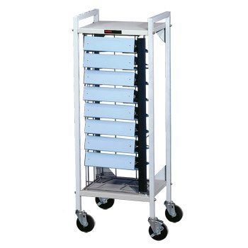 Horizontal Open Chart Rack For Side Opening Ring Binders