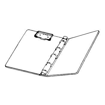 Spring Clip Attachments for Ring Binders