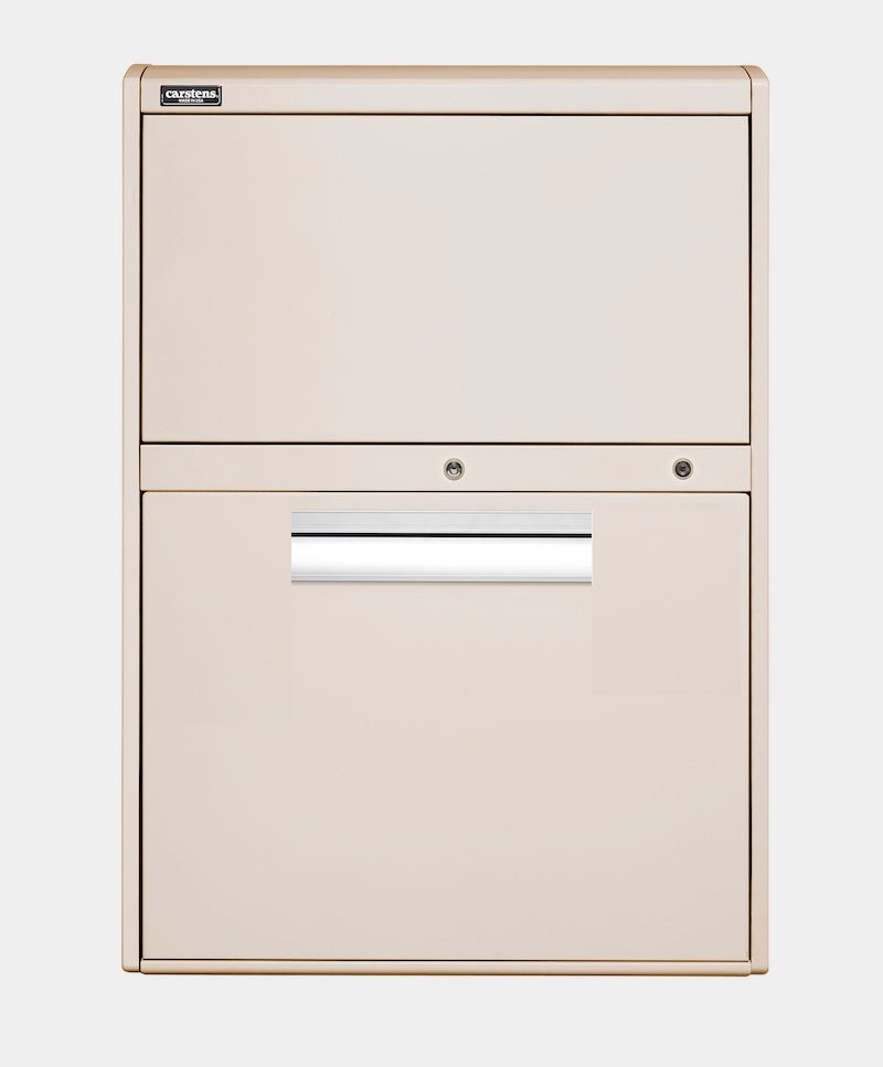 Premium 2-Door Wide Wall Cabinet, 28.3"W x 41.3"H x 4"D, WALLAroo® 6670 Series