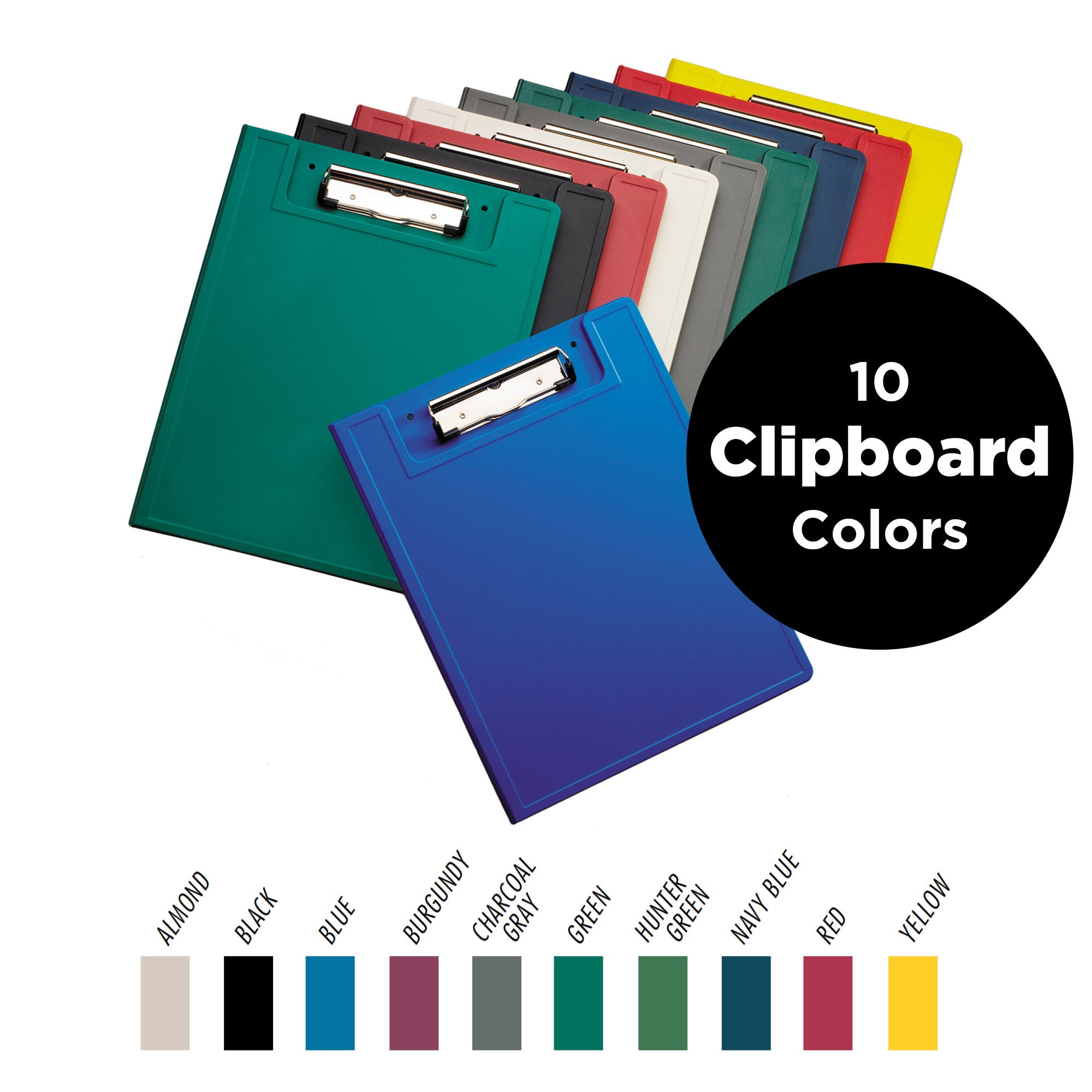 Custom Paper Charting Toolkit with Privacy Clipboards (Set of 25)