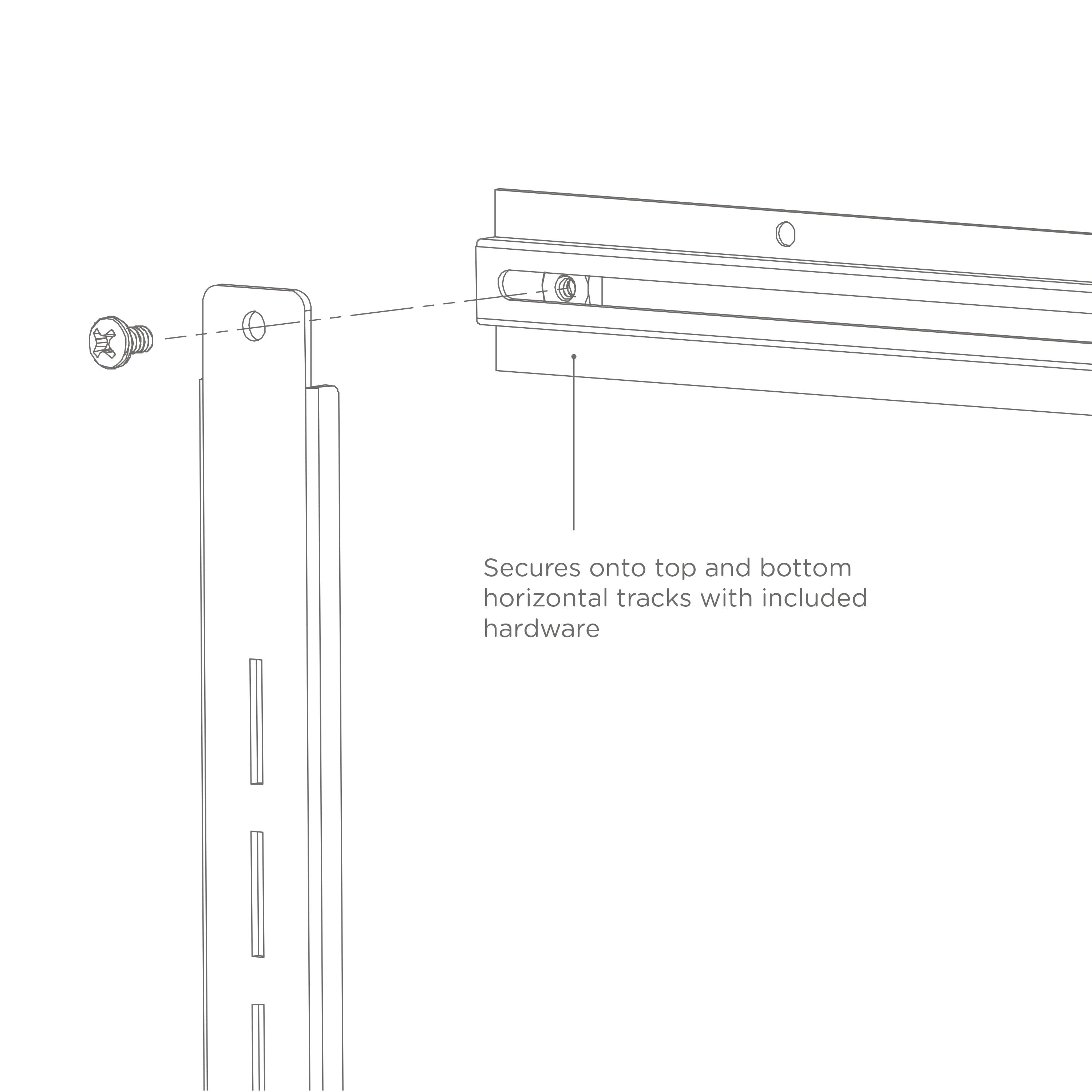 CarePod™ Vertical Rail