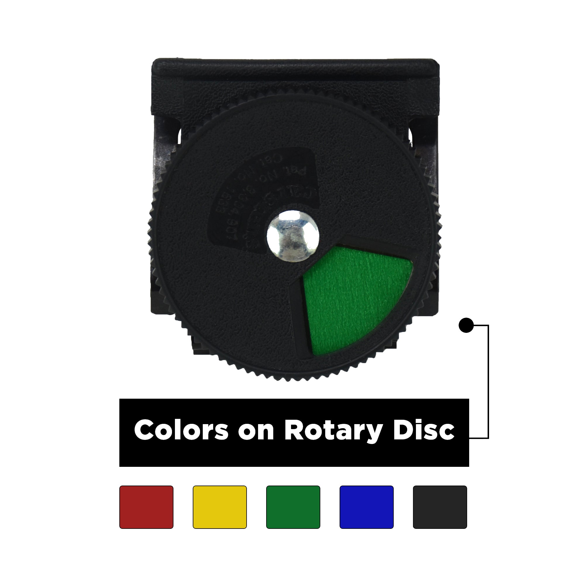 Five-Color Rotary Nurse Alert for Ring Binders